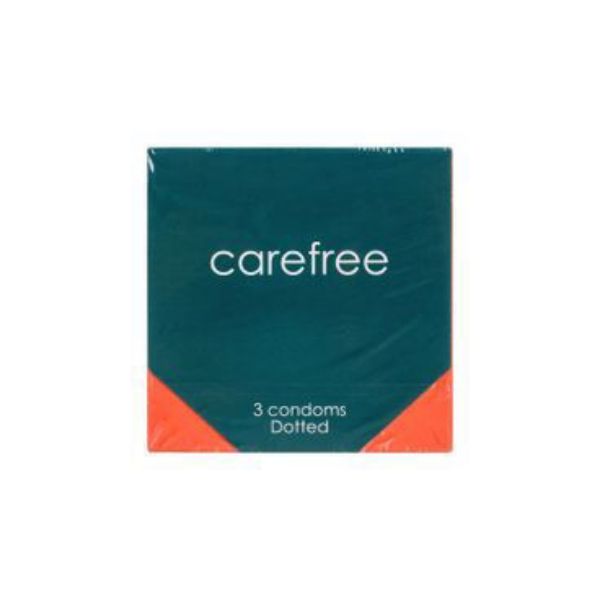 圖片 Carefree Dotted 凸點安全套 3 ⽚