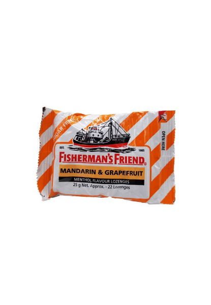 圖片 Fishman's Friend 漁夫之寶 潤喉糖 健怡柑桔西柚味25 g