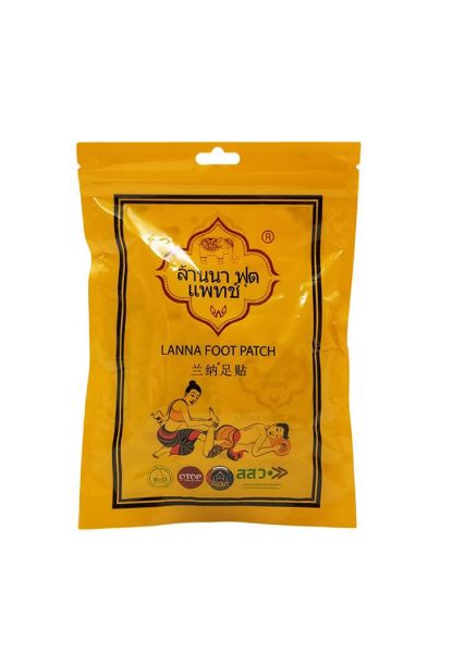 圖片 Lanna Foot Patch 泰國蘭納排毒祛濕足貼 10 片