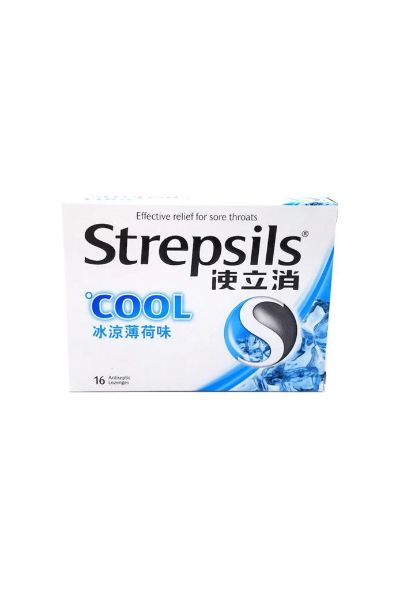 圖片 Strepsils 使立消 冰涼薄荷味 16 片